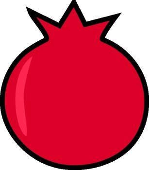 Pomegranate Clip Art N11