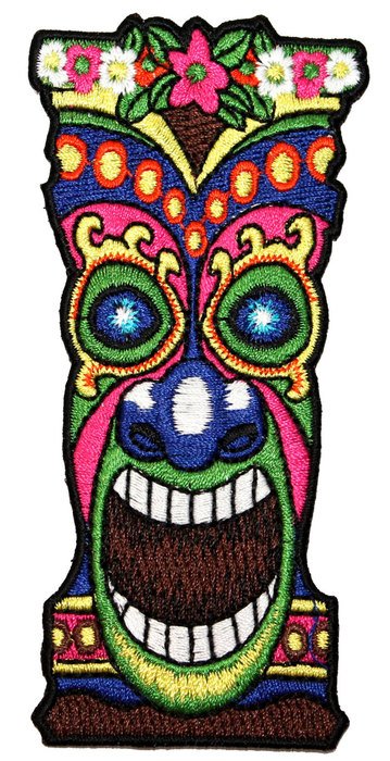 Tiki as a graphic illustration