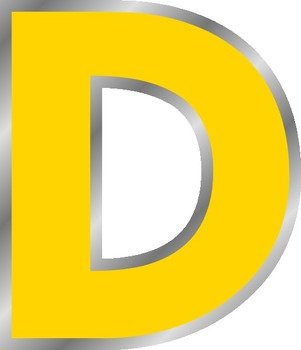 Letter D Clip Art N22