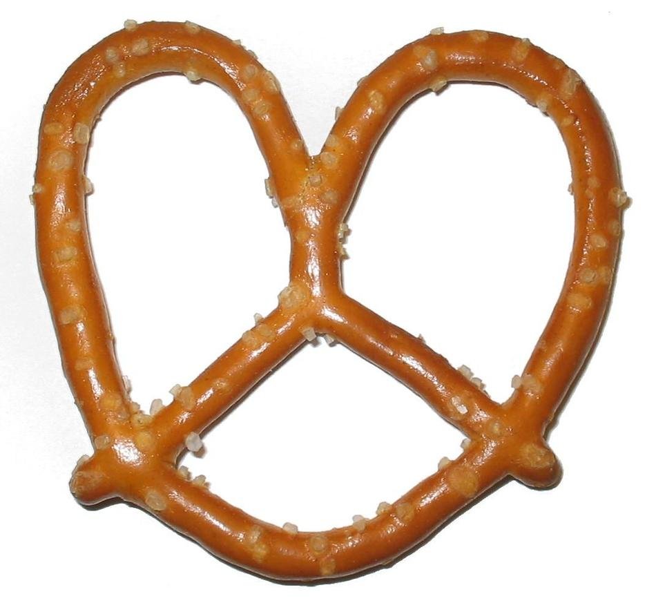 Cartoon Pretzel drawing