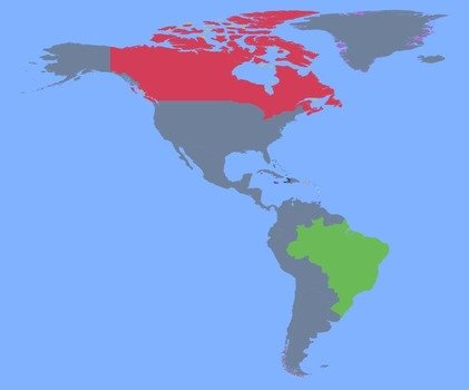 Brazil Map Clip Art N3