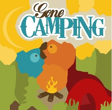 Gone Camping SVG S For Scrapbooking