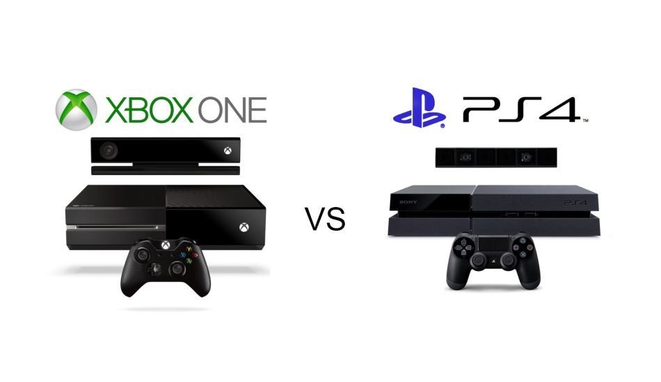 clipart of the Xbox One and play station