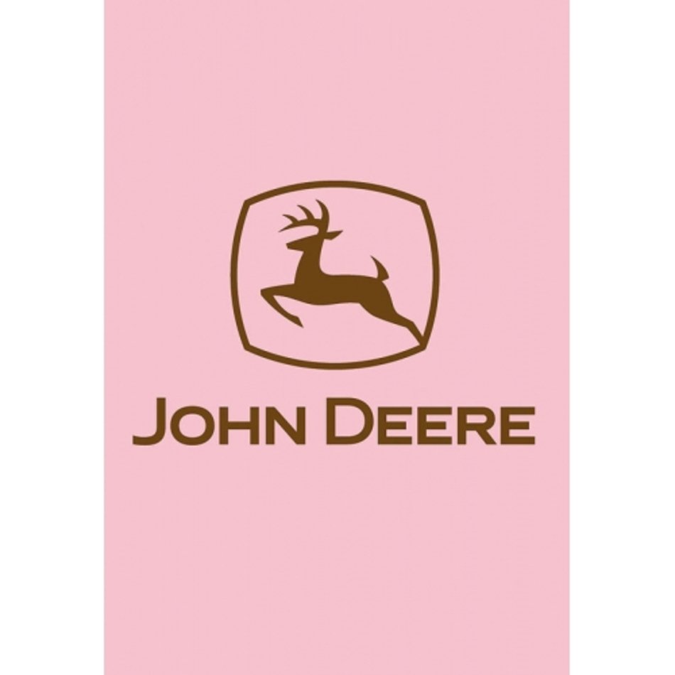 Pink John Deere Flag