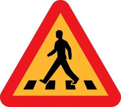 Pedestrian Crossing Sign Clip Art N13