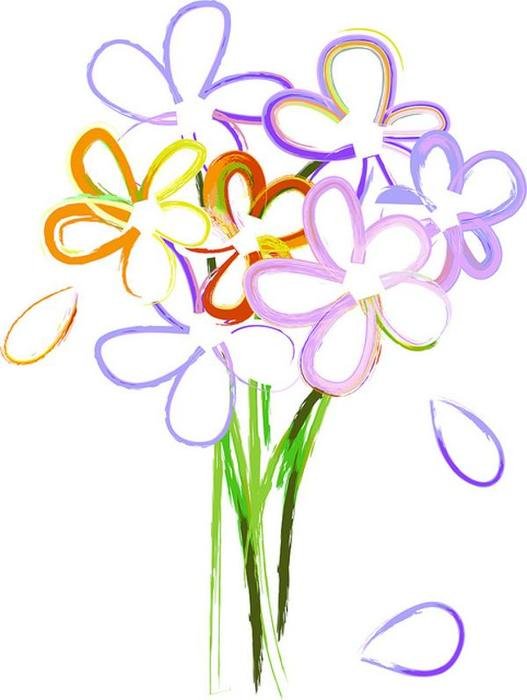 Birthday Flowers Clip Art N8