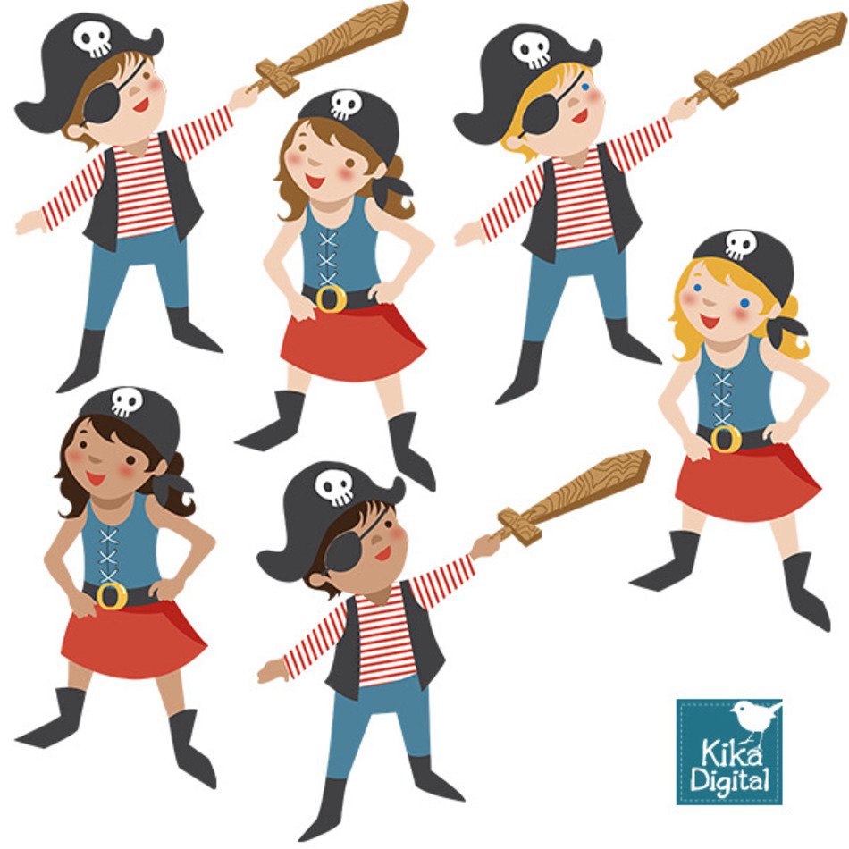 Clipart Piratas