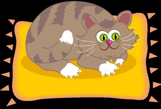 clipart of the feline