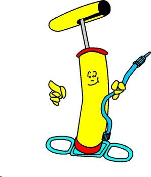 cartoon pump