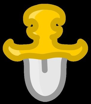 Cartoon Sword Clip Art N7