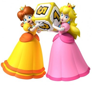 Princess Peach And Daisy Mario Party
