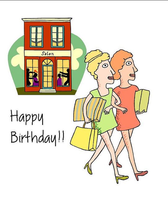 Funny Women Happy Birthday Best Friend