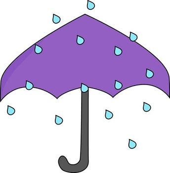 Rain Umbrella Clip Art N11