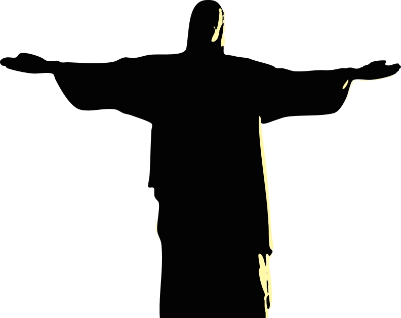 Jesus Silhouette Clip Art N4 free image download