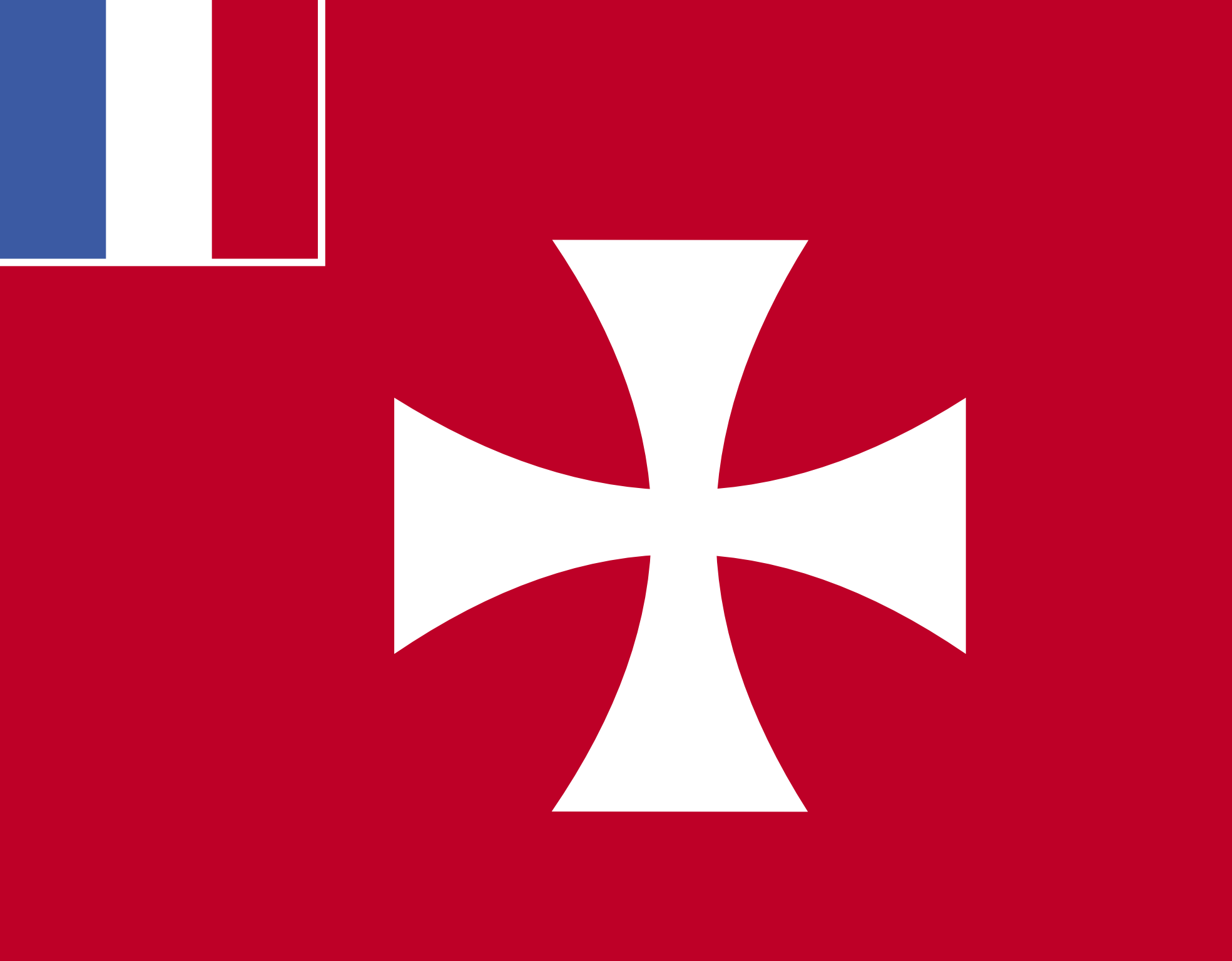 Флаг С Крестами Красными
