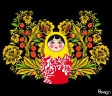 Free Vector Russian Dolls