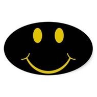 Black Smiley Face N2