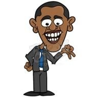 Obama Cartoon Clip Art