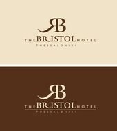 Logo of Bristol Hotel in various colors