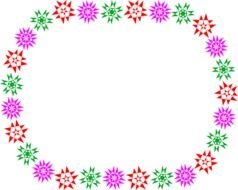 Christmas Clip Art Borders And Frames drawing