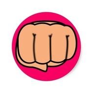 Cartoon Fist Punch