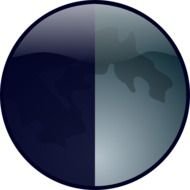 Quarter Moon Clip Art N5