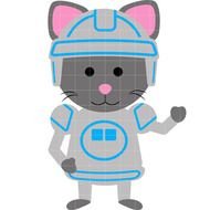 Bad Kitty Clip Art N2