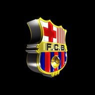 FC Barcelona Logo 3D