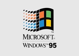 Microsoft Windows 95 Logo drawing