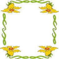 Yellow And Red Flowers With Green Stem Design 642 X Pixels