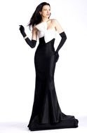 Black Prom Dress drawing