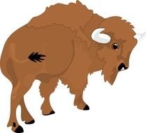 Buffalo Bison Clip Art N10