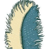 Bird Feather Clip Art N7