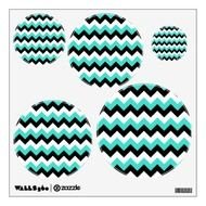 Black And White Chevron Wall