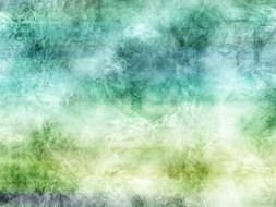 Blue Green Texture drawing