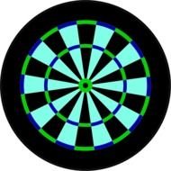 Cartoon Dart Clip Art