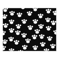 Black And White Paw Print N2