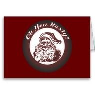 Free Download Cards Vintage Santa Christmas HD Wallpaper