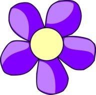 Purple Flower Clip Art N63