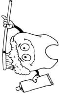 Dental Coloring Pages