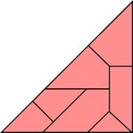 pink triangle drawing