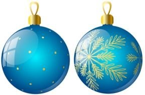 Christmas Ornament Clip Art drawing