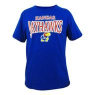 Kansas Jayhawks Youth Blue X Ray T Shirt