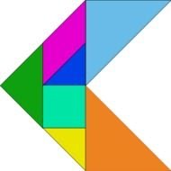 Printable Tangram Puzzles Shape N3