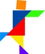 Tangram By Dominiquechappard Person Color