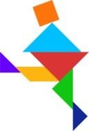 Tangram By Dominiquechappard Person Color darwing