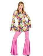 Disco 70s Hippie Fashion drawing