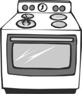 Oven Clip Art N17