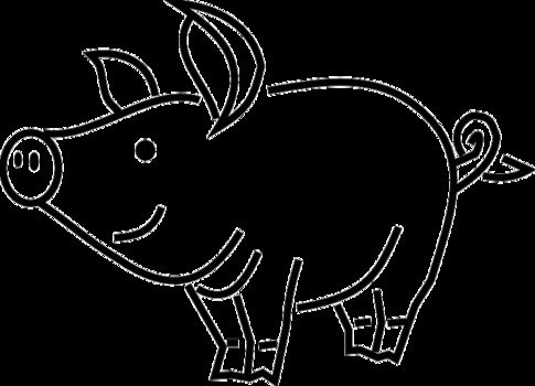Pig Clip Art N96