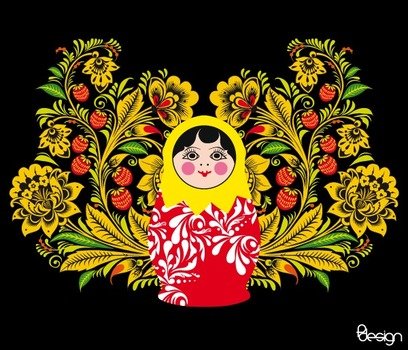 Free Vector Russian Dolls